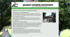 Desktop Screenshot of gaaspercamping.nl