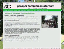 Tablet Screenshot of gaaspercamping.nl